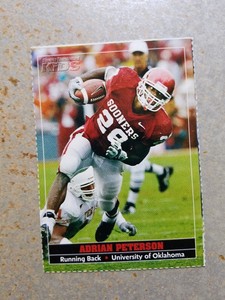 Adrian Peterson Univ Oklahoma #454 NFL Sports Illustrated for Kids SI For Kids