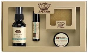 De-Stress Wellness Gift Set All Natural with Essential Oils by Fabulous Frannie - Picture 1 of 1