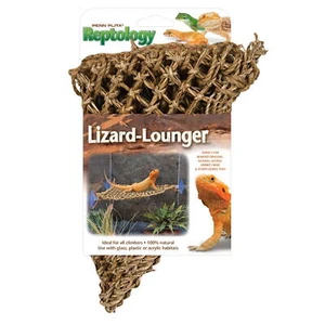 Reptology Lizard Lounger Corner Triangle Terrarium Decor for Reptiles  - Picture 1 of 8