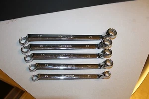 Matco 5pc 10mm Thru 19mm Metric Double Box End Deep Offset Wrench Set Pre-owned - Bild 1 von 4