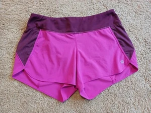 Athleta Damen Track This Run Sportshorts gefüttert - Electric Fuchsia Pink Small - Bild 1 von 6