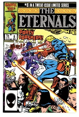 Eternals (Ltd. Series) #8 VF+ 8.5 1986  Keith Pollard Cover - Image 1 of 2