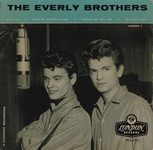 THE EVERLY BROTHERS The Everly Brothers No. 3 EP Vinyl Record 7 Inch London 1960 - Image 1 of 4