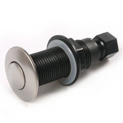 Botón de interruptor de aire eliminador de basura de bloqueo automático ajuste agujero de 25-30 mm - Imagen 1 de 4