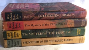Alfred Hitchcock YA Mystery Series 2,7,11,14 HC 3 Investigators Coughing Dragon - Foto 1 di 12