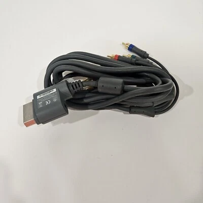 XBOX 360 Component AV HD TV Cable Composite Audio Video Lead OFFICIAL MICROSOFT - Image 1 of 4
