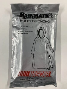 Vintage NASCAR Rainmate Poncho mit Kapuze Dale Earnhardt #3 versiegelt & neu - Bild 1 von 2