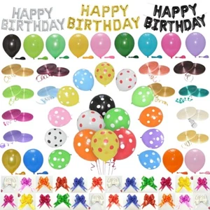 WHOLESALE PLAIN POLKA DOT LATEX BALLOONS QUALITY BIRTHDAY PARTY DECORATION UK - Picture 1 of 44