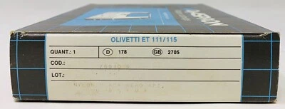 Compatible Ribbon Black For Olivetti 80837 Typecart ET111/ET115 - Image 1 of 2