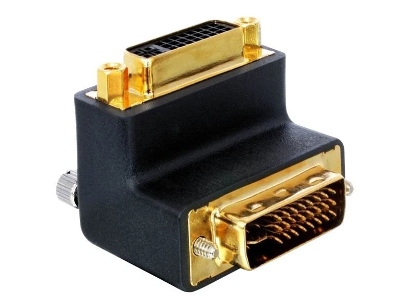 Delock Adapter DVI 29pin Stecker-buchse rechts Gewinkelt
