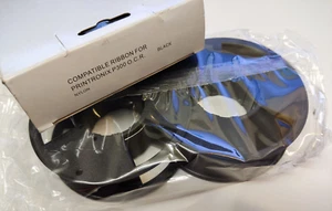 1x TOP RIBBON FARBBAND Schwarz / BLACK 25mm 1" Nylon für Printronix P300 - Bild 1 von 2