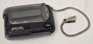 Motorola Advisor Elite Flex Beeper/Pager avec clip ceinture fonctionne gratuitement S&H - Photo 1/10