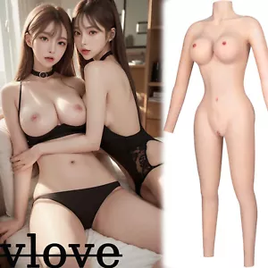 Silicone Breast Forms Fake Vagina Full Bodysuit Crossdresser Transgender - Bild 1 von 22