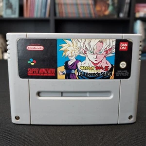 Dragon Ball Z La Légende Saien Super Nintendo SNES Pal FAH Cartouche Seule - Picture 1 of 4