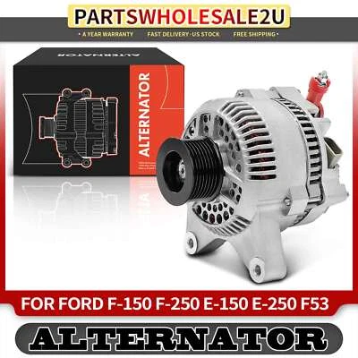 Alternator for Ford E-150 E-150 Club Wagon E-250 Econoline E-350 Super Duty F53 - Image 1 of 4