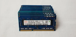 Lot (10) Hynix 2GB 1Rx8 PC3 - 10600S-9-10-B2 HMT325S6CFR8C-H9 N0 AA - Picture 1 of 3