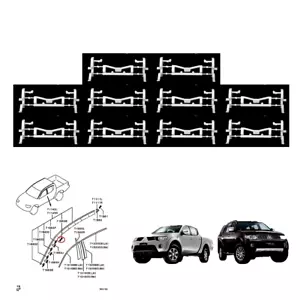 10Pcs Roof Clip Lock Roof Moulding Mitsubishi L200 TRITON PAJERO SPORT 2005-14 K - Picture 1 of 3
