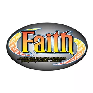 Faith Bumper Sticker Bulk Pack Of 9 - Picture 1 of 1