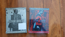 2 Replica Coins John Wick Chapter 1 Steelbook Blu-ray DVD 0605