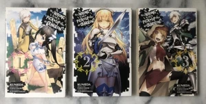 Is It Wrong To Try To Pick Up Girls In A Dungeon? Manga PB Books Vols. 1, 2, 3 - Picture 1 of 5