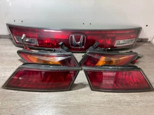 2006 HONDA CIVIC MK8 REAR INNER OUTER & CENTRE TAIL LIGHTS SET - Picture 1 of 17