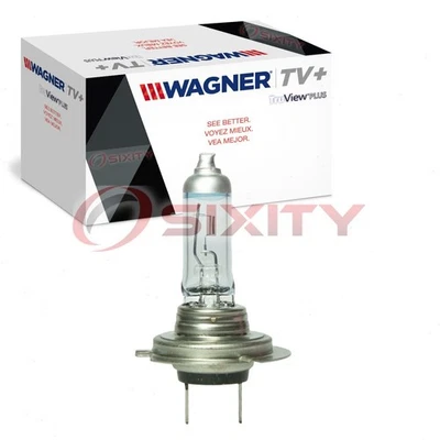 Wagner TruView PLUS Low Beam Headlight Bulb for 1995-2018 Mercedes-Benz A180 qu - Image 1 of 4