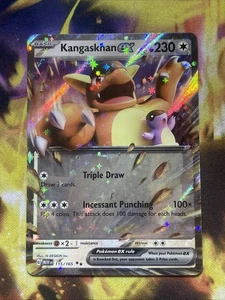 Kangaskhan ex 115/165 Scarlet & Violet 151 Holo Doppio Raro Near Mint Inglese - Foto 1 di 2