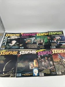 STARLOG Magazine Lot of 8 Issues - #10-17 Run. 1970's Vintage SciFi. - Bild 1 von 7