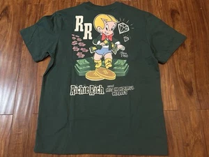 Shoe Palace X Richie Rich 🤑 Money 💰 Green T Shirt L - Picture 1 of 5