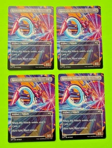 MTG  Aetherdrift - Spotcycle Scouter - Borderless - Non-Foil - X4 - Picture 1 of 2