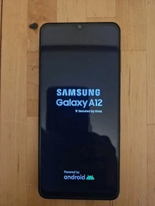 Samsung Galaxy A12 32 GB negro SM-A125U 6,5"" desbloqueado - grado A - Imagen 1 de 3