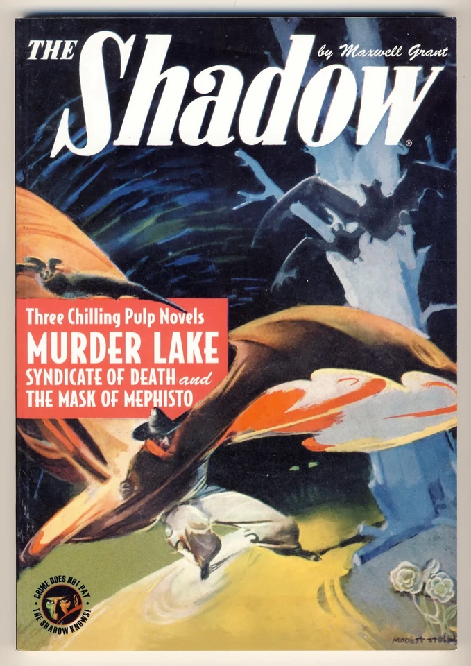 Maxwell Grant - THE SHADOW #140: Murder Lake / Syndicate of Death / The Mask - Image 1 of 1