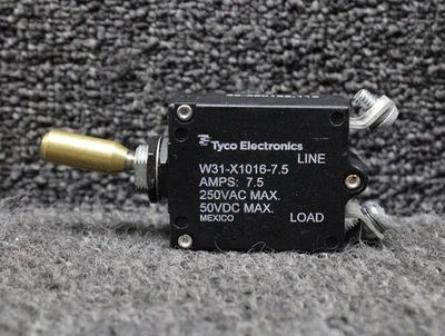 Interruptor de palanca Tyco W31-X1016-7,5 (Alt: 35-380132-113) (Voltios: 250/50, Amperios: 7,5) Foto 1 de 4