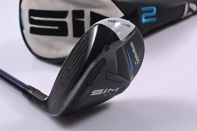 Left Hand Taylormade SIM2 Max #4 Hybrid / 22 Degree / Regular Flex Ventus Blue 6 - Image 1 of 4