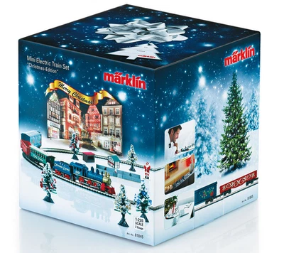MÄRKLIN 81845 Weihnachts-Startpackung Güterzug, Gleisoval 230V Spur Z UNGEÖFFNET - Bild 1 von 2