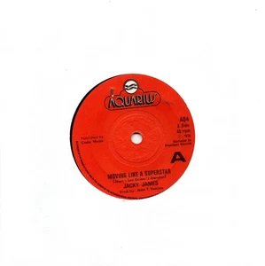 Jacky James:Moving like a superstar/I need your love:Aquarius:1976 - Picture 1 of 2