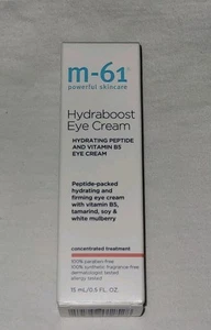 NEW M-61 Hydraboost Eye Cream Hydrating Peptide And Vitamin B5 FREE SHIPPING - Picture 1 of 4