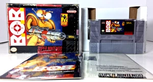 B.O.B Bob (Super Nintendo Entertainment System SNES, 1993) CIB Tested - Picture 1 of 15