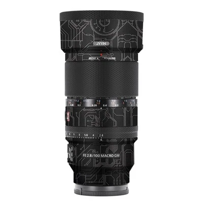 Calcomanía Recubrimiento Sony FE 100mm F2.8 Macro GM Cámara Adhesivo Vinilo Envoltura Película Protectora Foto 1 de 4