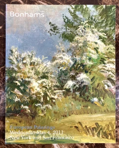 Bonhams European Paintings Art Auction Catalog May 2011 New York San Francisco - Picture 1 of 8