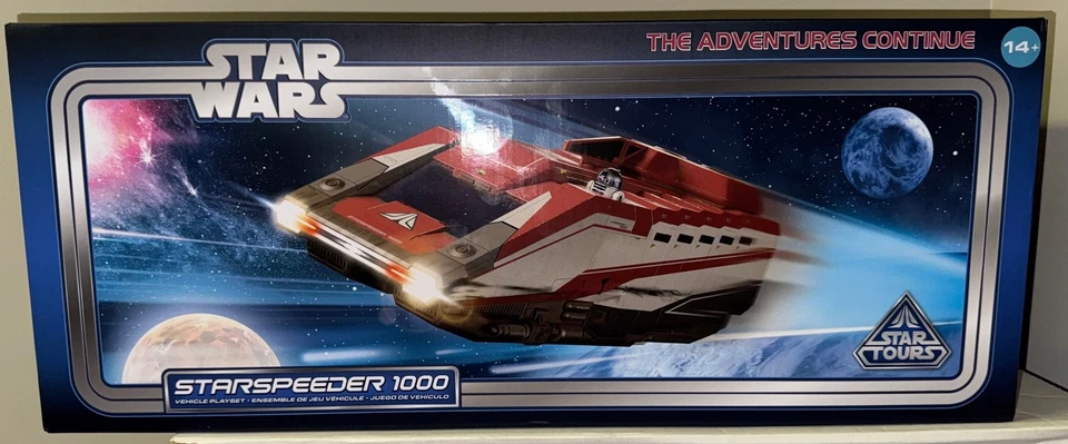 Star Wars Star Tours Limited Edition StarSpeeder 1000 Vehicle Play Set D23 2025 - Image 1 of 4