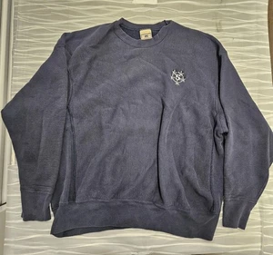 VTG Sweatshirt Lee 5 Star Cross Grain 2XL Made USA - Picture 1 of 6