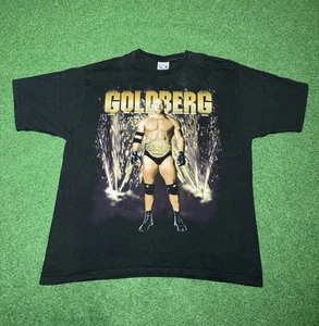 Vintage 90s Liquid Blue Goldberg WCW WWF Wrestling RARE XL T-Shirt  - Bild 1 von 8