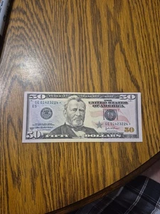 2004A $50 Dollar **Low Serial STAR NOTE ** VF-CU - Picture 1 of 3