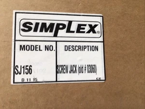 Simplex Jack Screw SJ156 - Bild 1 von 4
