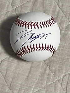 Tommy White Signed Autographed ROML Baseball Oakland Athletics JSA COA - Picture 1 of 8