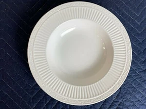 Mikasa Italian Countryside Rimmed White Soup Bowls DD900  - Picture 1 of 3