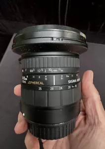 SIGMA 18-35mm F3.5-4.5D ASPHERICAL AF Lens for Nikon FX mount SLR DSLR With Case - Picture 1 of 11