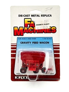 1/64 International Harvester Red Wheel Gravity Wagon - Picture 1 of 1