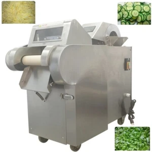 110V Multi-function Fruit and Vegetable Cutter Commercial Kitchen Slicer 2HP - Picture 1 of 22